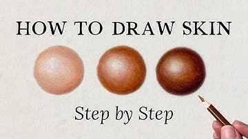 How to Draw Skin Tones with Colored Pencils: Step-by-Step Tutorial with Color Names