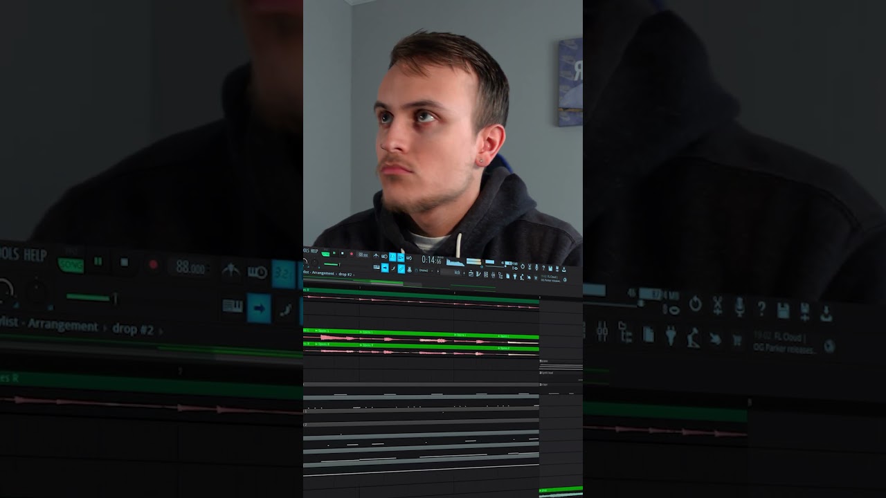 Mgk vibes!! Who y&rsquo;all got ? #flstudio #musicproducer #producer #shorts