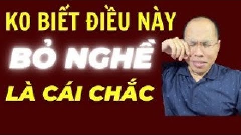 99% môi giới bỏ nghề vì ko biết điều này. Người môi giới nhà đất. Môi giới bất động sản