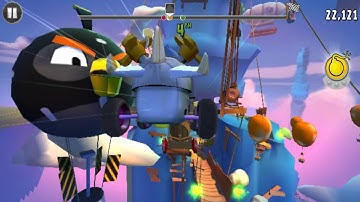 Angry Birds GO! Gameplay Walkthrough - Air Track 2 - Race 3 for Android/IOS