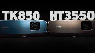 BenQ TK850 vs. HT3550: Which is the RIGHT 4K Projector for YOU?