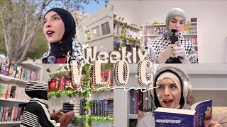 ✨📚 Weekly Vlog: Reading Into The Crooked Place  |أسبوع في حياة أستاذة قارئة 📚✨