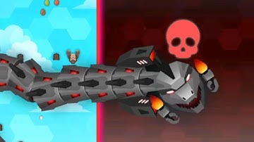 Robo-Zilla Boss Left Out The Map! GLITCH OR HACK? SNAKE.IO