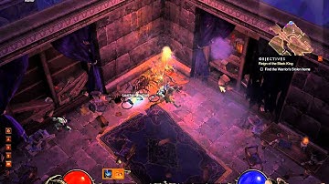 Cathedral level 3 - Reign of the Black King Pt2 - ACT I - Diablo 3 Normal Playthrough