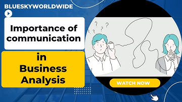 Business Analyst - Importance of Communication
