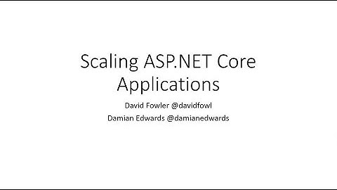 Why your ASP.NET Core application won