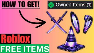 Free Showdown; Swordpack, Bunny Ears & Traffic Cone Items