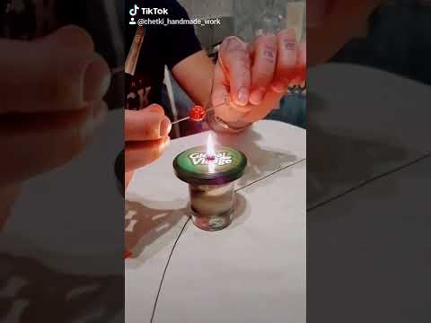 Изготовление чёток #ручнаяработа