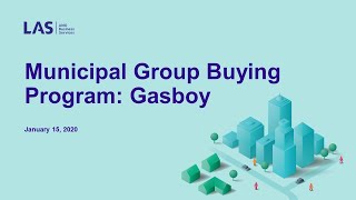 Gasboy Fuel Management  Municipal Group Buying Program