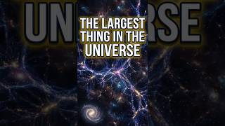 THE LARGEST THING IN SPACE  #universe  #space  #cosmology  #astronomy