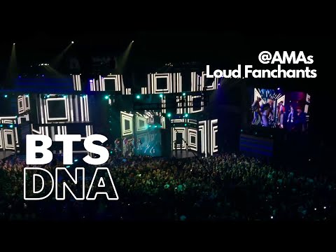 BTS - DNA 171119 Loud Fanchant AMAs