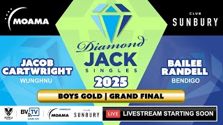 2025 Diamond Jack Junior Singles | Boy’s Gold | Grand Final