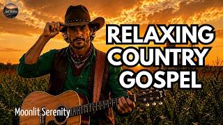 Relaxing Country Sleep Music 🌙 Moonlit Serenity | Soft Acoustic Country Song for Deep Sleep