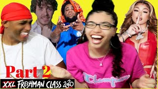 MY DAD REACTS TO 2020 XXL Freshman Freestyle Part 2 Jack Harlow , Rod Wave \& Mulatto REACTION