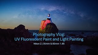 Photography Vlog Uv Light Painted Model