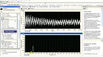 LabVIEW - Sound and Vibration Assistant (analysis of recorded vibration signals)
