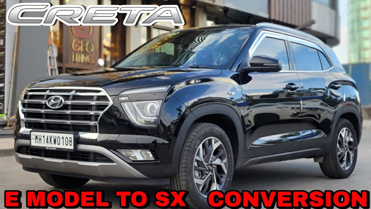 CRETA E MODEL TO SX CONVERSION INSTALLATION VIDEO OF GENUINE SKID