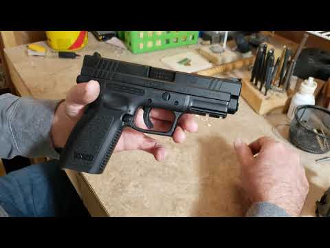 Springfield XD Defender Series Sevice model unboxing and what's included