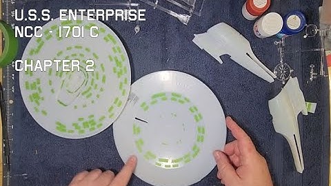 U.S.S. Enterprise NCC-1701-C 1400:1 Scale Full Build Series - Chapter 2