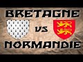 Bretagne vs normandie les origines