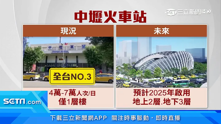 全台最丑中坜车站将拆　新站设计图曝光｜三立新闻台 - 天天要闻