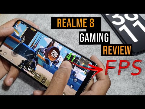 Realme 8 PUBG gaming review | battery drain test | FPS meter vs Redmi Note 10