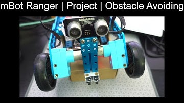 mBot Ranger | MeAuriga | Project | Obstacle avoiding