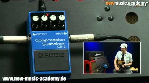 nma Pedal Check: Compression/Sustainer -- Boss CS-3