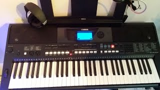 MI NUEVO YAMAHA PSR E443 chords