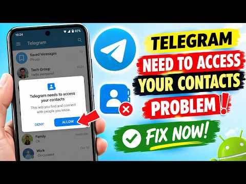 How to Fix Telegram Need to Access Your Contacts Problem on Android (2026)