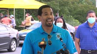 Councilmember Will Jawando announces partnership with the Greater Washington Community Foundation