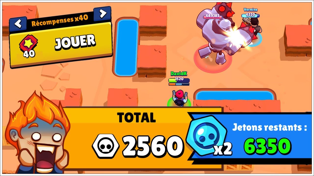 Comment Gagner 2560 Jetons En 10 Min Robot A Gogo Brawl Stars Feat Ashtax Youtube - comment jouer a brawl star