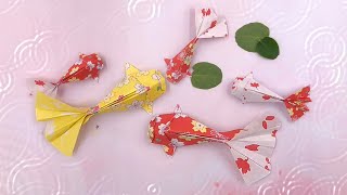 🐟❤️ Cách Gấp Con Cá Bằng Giấy | How to make an Origami Fish | Gấp giấy