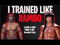 Train Like Rambo(Dumbbell only) | I Trained Like Sylvester Stallone For One Week