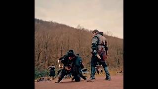 Orhan cut off the hand of infidel with sword ⚔️🔥 #osman #shortsfeed #shorts