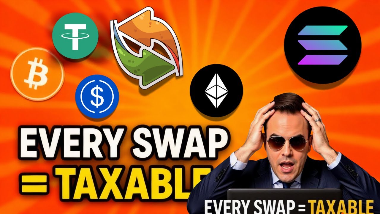 The Law That Made Every Crypto Swap Taxable 🚨 (Crypto Traders Must Know  This)