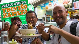 Probando la comida del MERCADO Treviño Zapata - Matamoros Tamaulipas