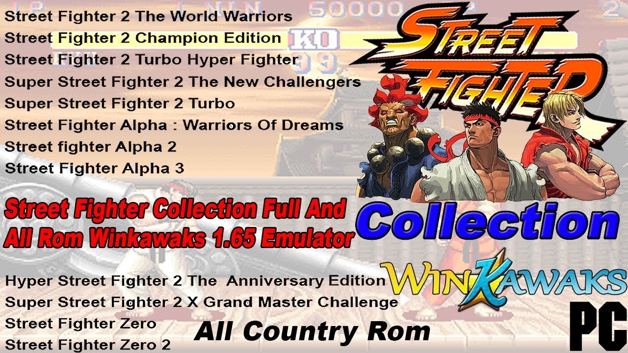 Street Fighter ROMs - Street Fighter Download - Emulator Games