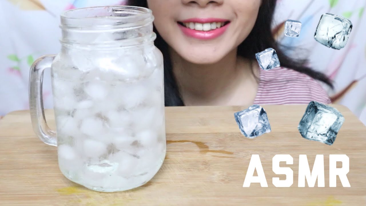 #5 ASMR AIR PUTIH DINGIN & ES BATU | ASMR COLD WATER ICE CUBES | drinking sounds | ASMR INDONESIA