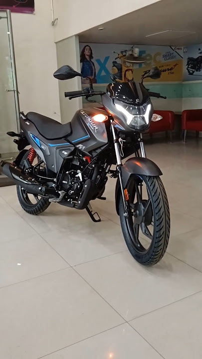 Glamour XTEC 125 New 2024 Model Grey Colour Look 🥵#automobile #heroglamour #shorts