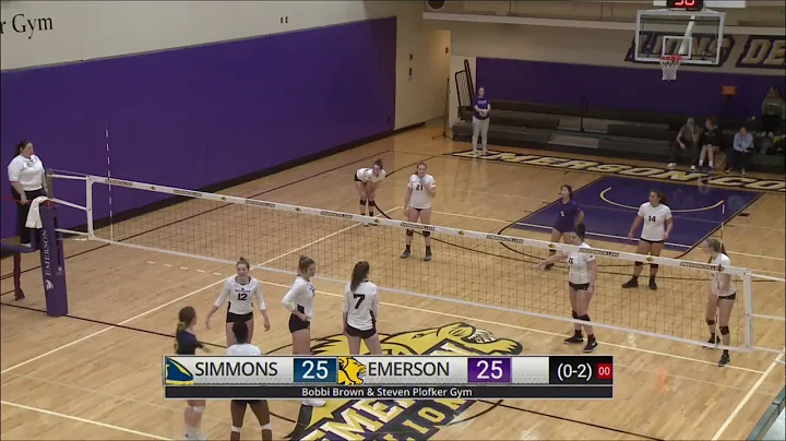 Emerson Women's Volleyball vs. Simmons