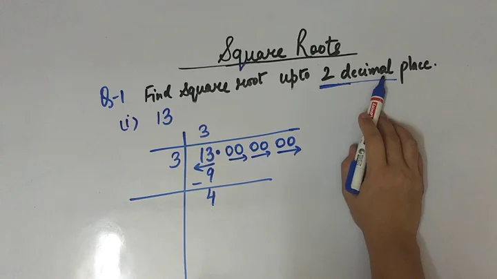 Find square roots up to 2 decimal places