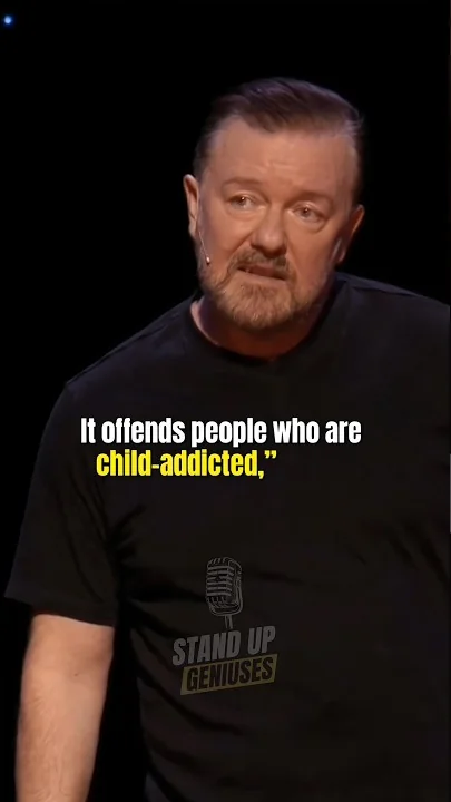 "YOU CAN'T SAY 'PEDO' ANYMORE" 😂 RICKY GERVAIS