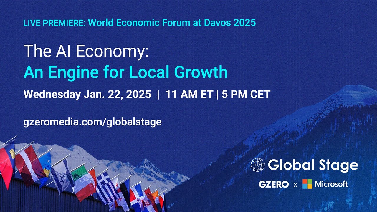 The AI Economy: An Engine for Local Growth | Davos 2025 | Global Stage ...