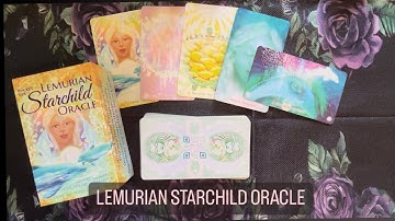 Lemurian Starchild Oracle | Pocket Size| Full Flip Through