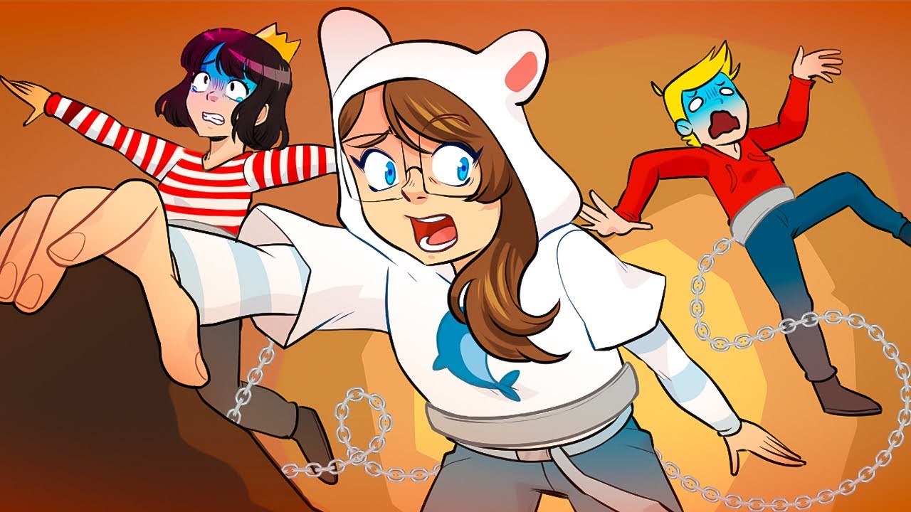 PER COLPA DEI MIEI AMICI SONO LEGATA A LORO E SONO IN PERICOLO! CHAINED TOGETHER