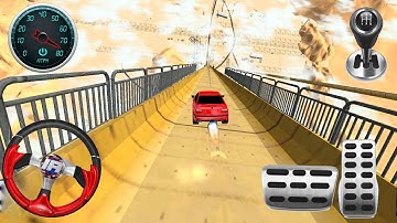 Vertical Mega Ramp Challenge 3D - Impossible Racing Stunts - Android Gameplay