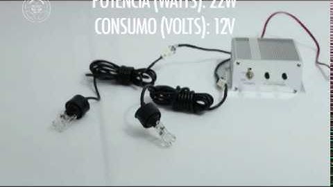 Estrobos Cola De Cochino 2 Focos Balastra Aluminio Escoltas