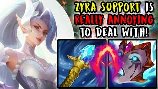 ZYRA SUPPORT Is Really Annoying to Deal With! | Master Support | Patch 26.07