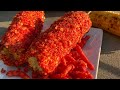 Flaming Hot Cheetos Corn on the Cob